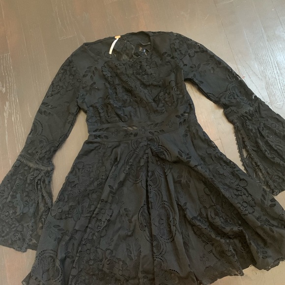 FREE PEOPLE LACCE SWING DRESS - Picture 4 of 7